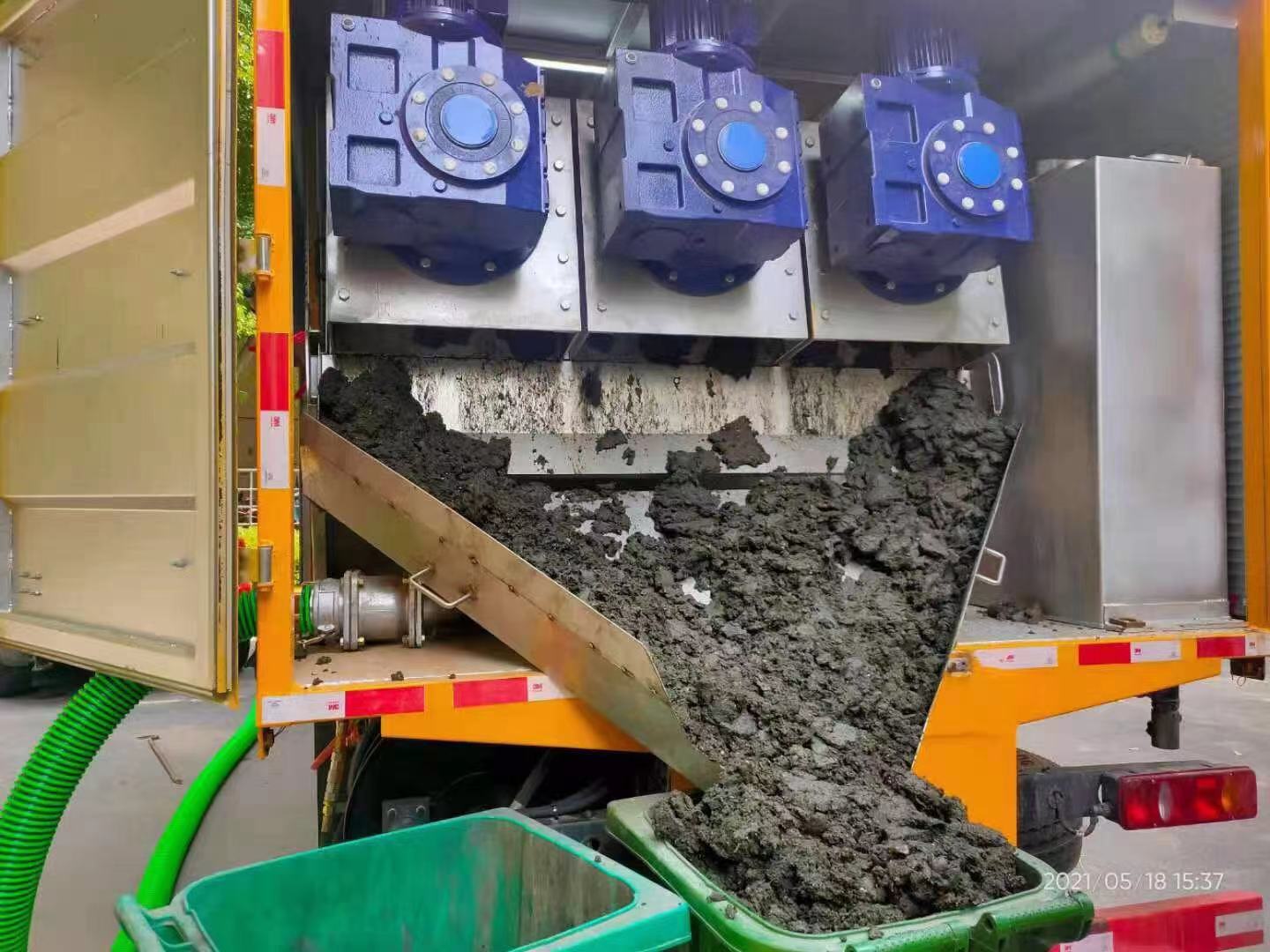 鄂尔多斯化粪池清掏城市维护站-泥浆净化干湿分离处理